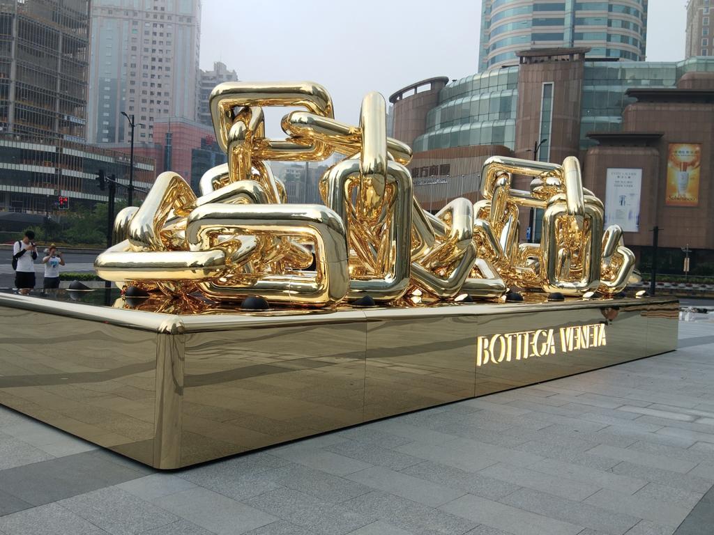 Bottega Veneta pop-up store, China / peopleofdesign