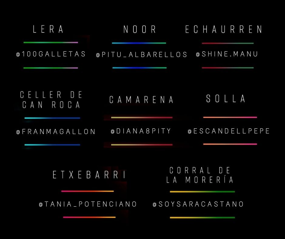 ¡Ya tenemos el nombre de los ocho ganadores del concurso de #DeLaVidaAlPlato! 😱 ¡Corre a comprobar si eres uno de ellos! ¡Qué nervios! 💥