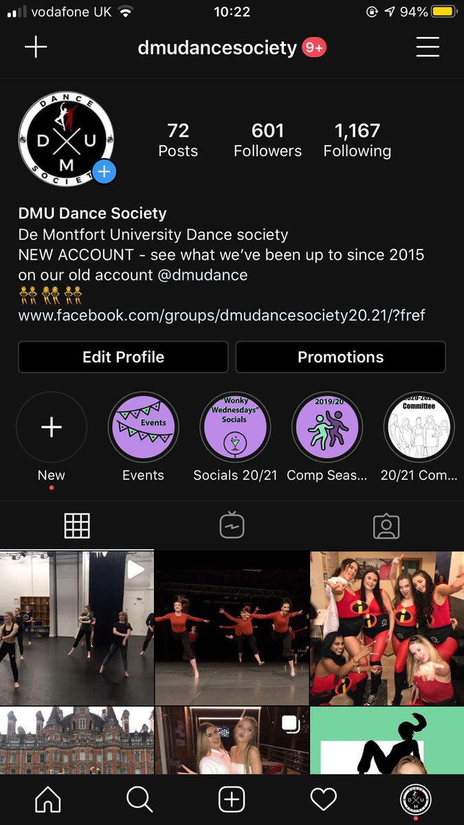 DMUDanceSociety's tweet photo. We have a brand new Instagram account! Follow us @/ DMUDancesociety https://t.co/tLzJ6g3jC8