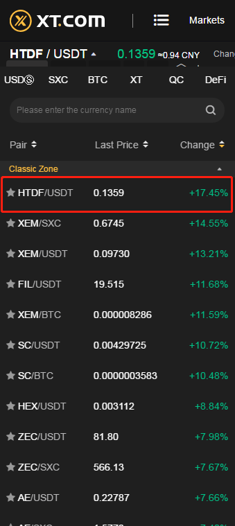 XTexchange's tweet photo. $HTDF has increased 17.45% and 24H HIGH price 0.1486 USDT! @HtdfWalt
#HTDF #Blockchain #cryptocurrencies #XT
Trade here:(link:https://t.co/M4PszPmUKR) https://t.co/PHBNODSuKw