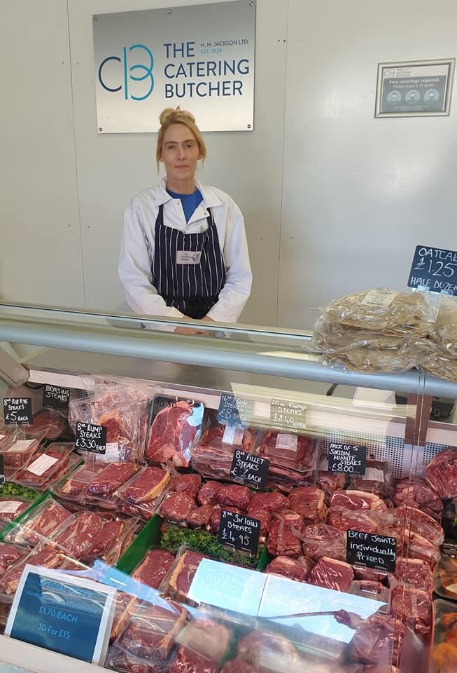 Our succulent steaks fly out! Make sure you call in early to get the very best of our Angus and Hereford steaks. They're perfect whatever the weather. 🐮#AngusBeef #TheCateringButcher #ShopLocal
