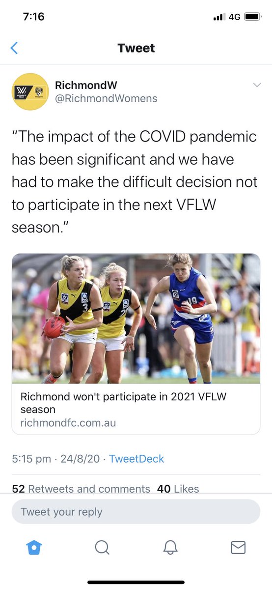 In late 2017, the Sharks, Creekers and Devils were forced out of VFLW despite their solid record of offering flourishing women’s footy programs where their players were able to develop, have a sense of community and actually enjoy their football.