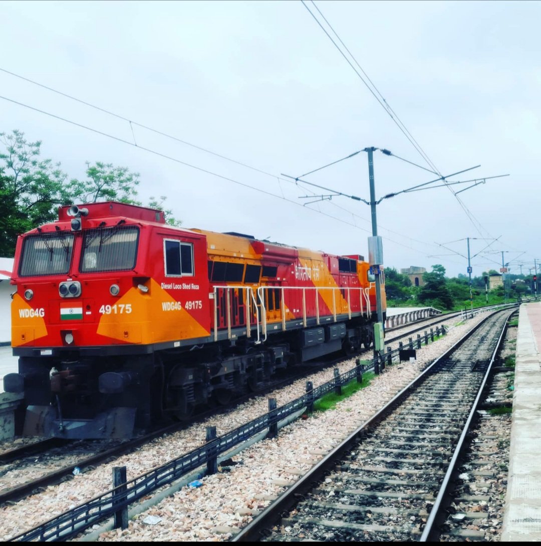 trainmanager_'s tweet photo. #Boycott_KangnaRanaut #CongressMukthBharat #Congress #mondaythoughts #MondayMotivation #Mirzapur #mirzapurseason2 #जन्मदिन #झांसी_की_रानी_कंगना 

Indian railway 🇮🇳
Roza Made diesel loco 🤘 https://t.co/D17Y8BBMFP