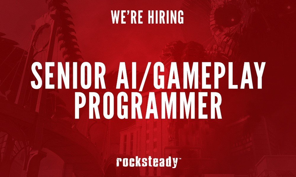 We're looking for a world-class Senior AI / Gameplay programmer who laughs in the face of overwhelming odds! Find out more here rocksteadyltd.com/#jobs/senior-g…