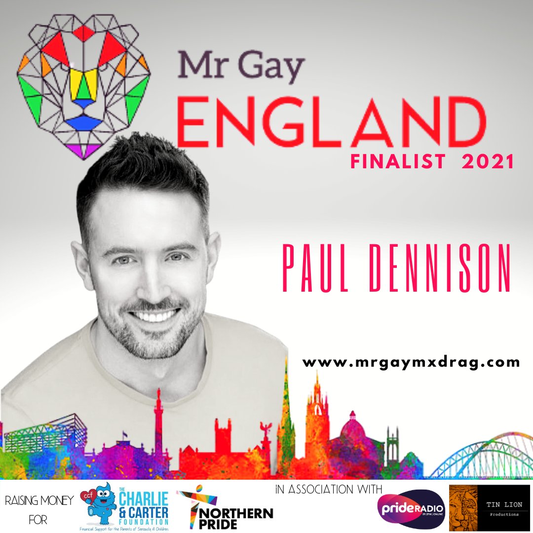 Happy Monday all, 

Please welcome to the race for #MrGayEngland2021 
Paul Dennison

#MrGayEngland
#MrGayEurope 
#LGBTQ
#pride 
#NorthernPride 
#CharlieAndCarterFoundation