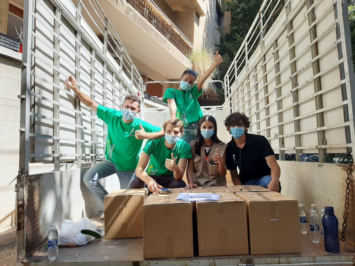 On the field today with <a href="/AVTLiban/">Association of Victims of Terrorism - Lebanon</a> &amp; <a href="/LOYACLebanon/">LOYAC Lebanon</a> where we donated 60 food supplies boxes to families in Karm El Zaytoun area.