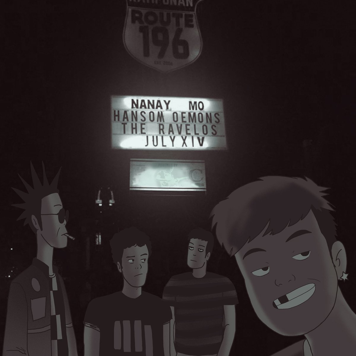 times I drew @route196rocks  in my comics and art 