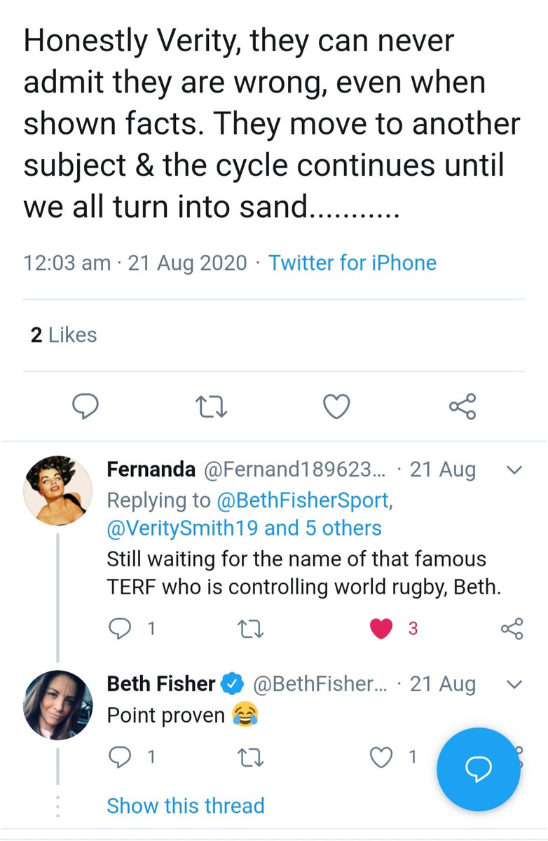 Fisher has given no evidence to back up her slur of an academic, despite her assertions to the contrary the only "facts" she could offer were accusations.  @Fernand18962391 4/