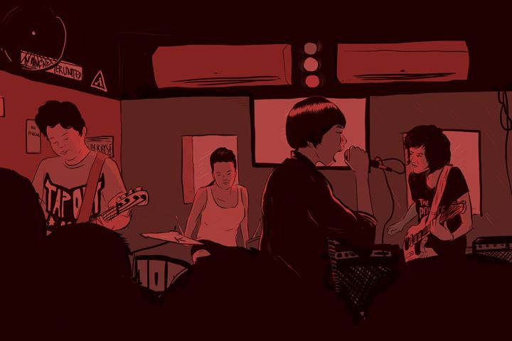 times I drew @route196rocks  in my comics and art 