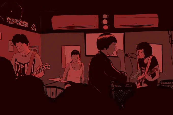 times I drew @route196rocks  in my comics and art 