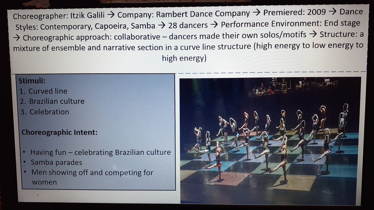 FHSDance3's tweet photo. All 6 revision powerpoints for the anthology works finished for GCSE Dance which include narration, links to the interviews, performances and videos of me analysing over the top of the works! https://t.co/CAp8DEdAIH