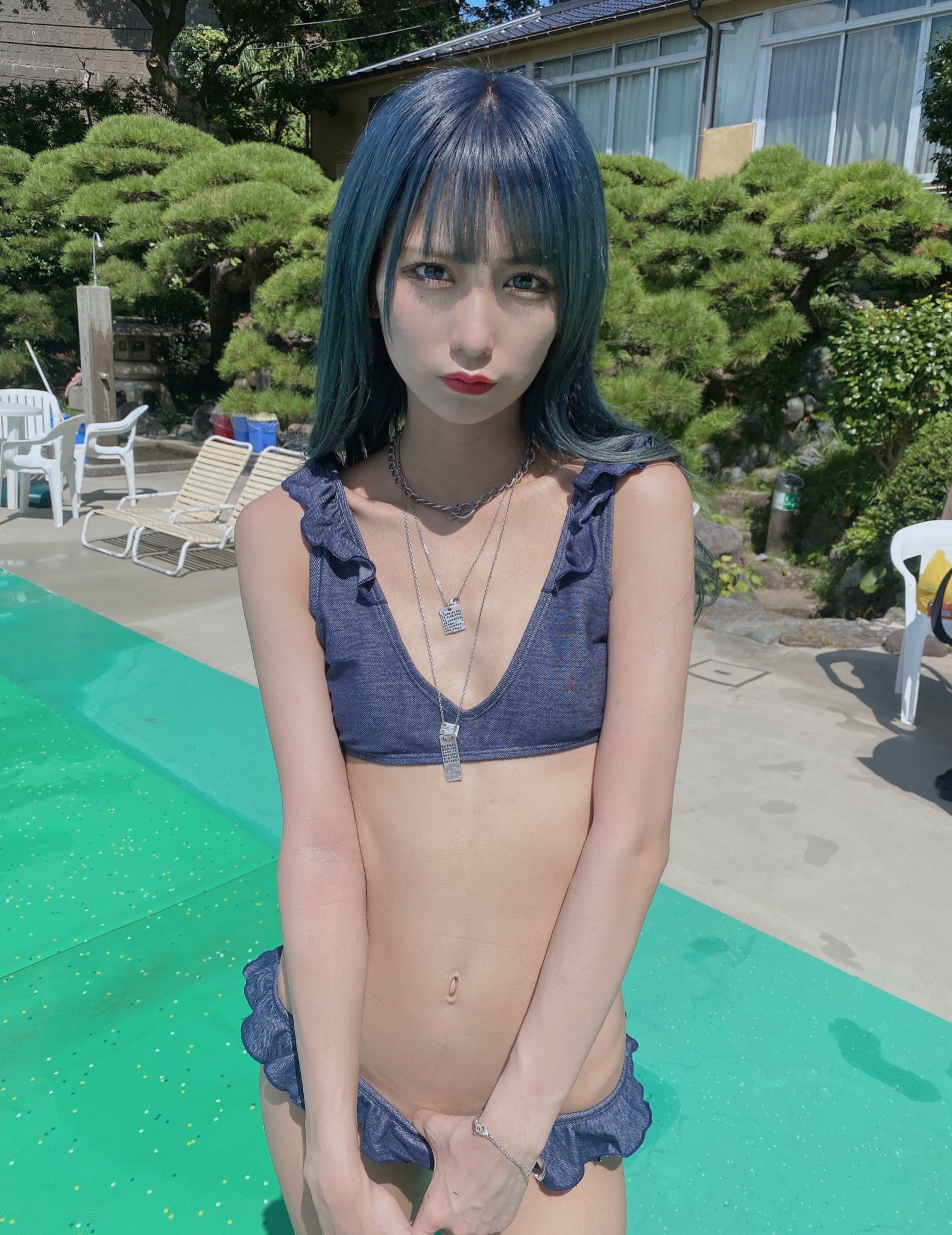 貧乳 下着 素人  / X
