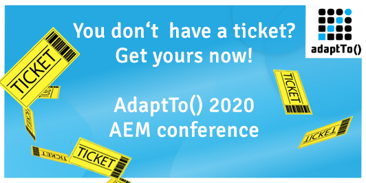 adaptto's tweet photo. Three full days packed with expert #knowledge! Do not miss the #adaptTo() 2020 online #conference - Europe's leading conference for #Adobe Experience Manager.  Get your ticket now: https://t.co/YtedW8UKHW    

@diva_excellence 
#aem #java #adobe #apachesling https://t.co/dPtSKudJUv