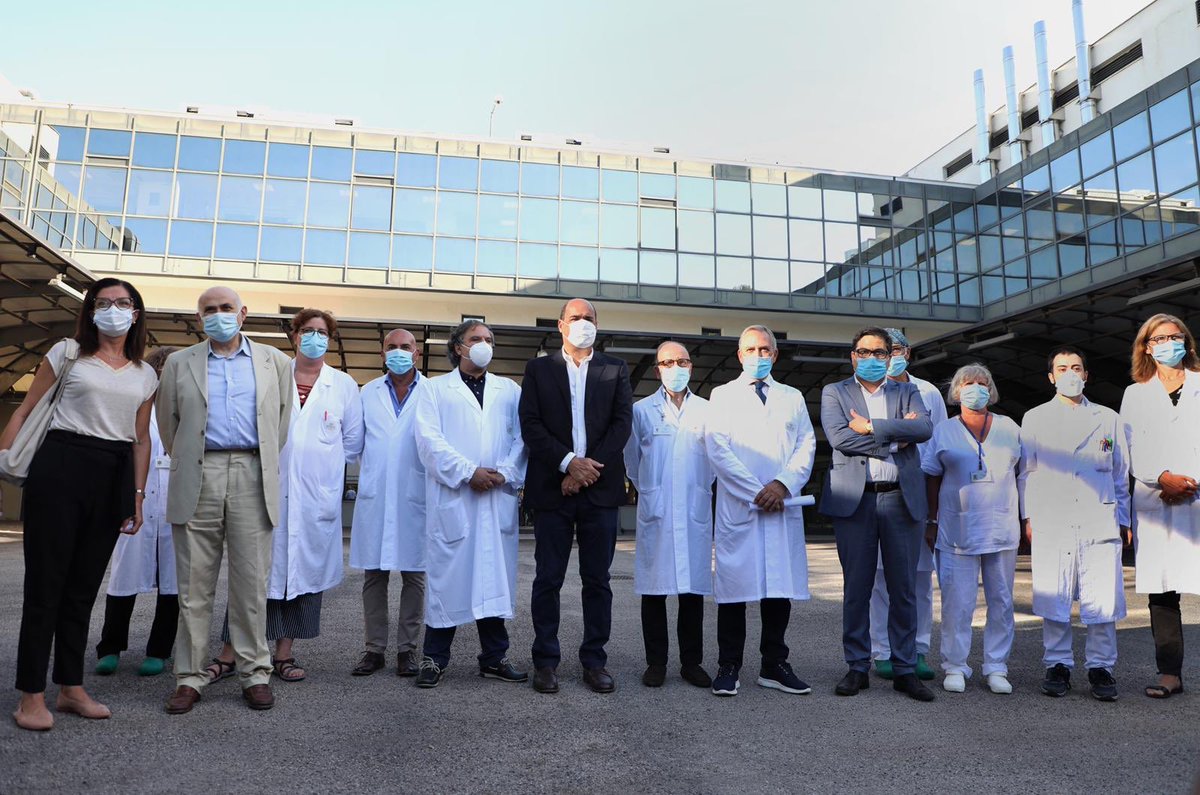 SaluteLazio's tweet photo. #Coronavirus: Il vaccino italiano sarà pubblico.

Un bene comune a disposizione di tutti coloro che ne avranno bisogno.

La Regione seguirà passo dopo passo il processo di sperimentazione che parte oggi allo Spallanzani, per arrivare il primo possibile alla distribuzione. https://t.co/M7PzRJEBe8