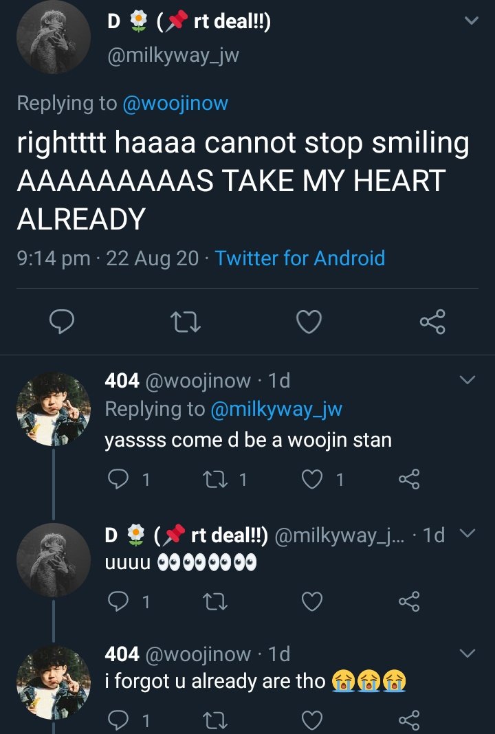 6. everyone knows she's a woojin stan already