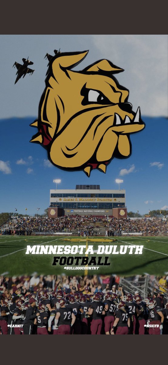 DanielskiLuke's tweet photo. Proud to announce my commitment to the University of Minnesota Duluth. 🏈 Thanks to everyone who made this possible. #BulldogCountry #Committed ‼️ https://t.co/eImZC4mjrZ