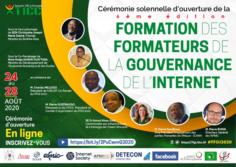 iticcbf's tweet photo. Cérémonie d'ouverture de la 6ème édition du #FFFGI2020
https://t.co/SlOI14Edkz
#MDENP
#UA
@arcepburkina
@AFNIC
@AFRINIC
@ICANN
@ISOC_Community
#OIF #CCIBF
@iticcbf https://t.co/mNYBeM3hex