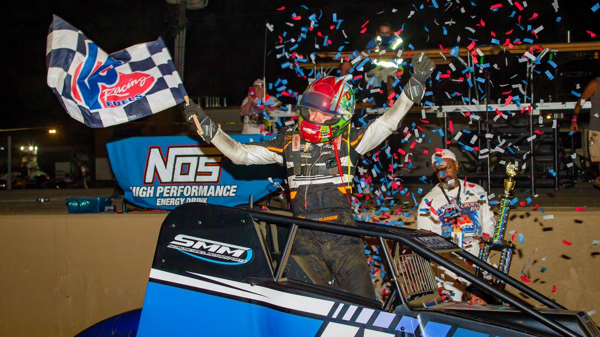 USACNation's tweet photo. It’s not often that a driver can win the pole, then start from the back, charge to the front &amp; win all in the same race. But that's just what Kyle Larson did en route to winning Sunday's USAC Silver Crown #HoosierHundred at the @IndyStateFair.

Race Recap: https://t.co/zjwHUfkTuq https://t.co/GwSrxprxQN