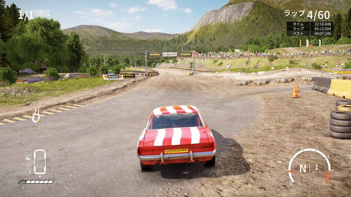 レーシングゲーム Trsene V Twitter