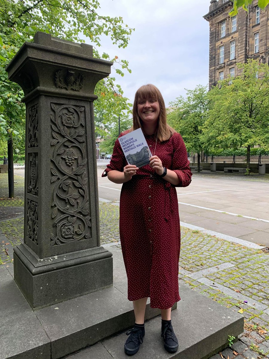 Hi, I’m  @LouBell, one of GWL’s Women’s History tour guides. We can’t take you on any walks at the moment, so I’ve created a virtual Glasgow Necropolis tour for you!