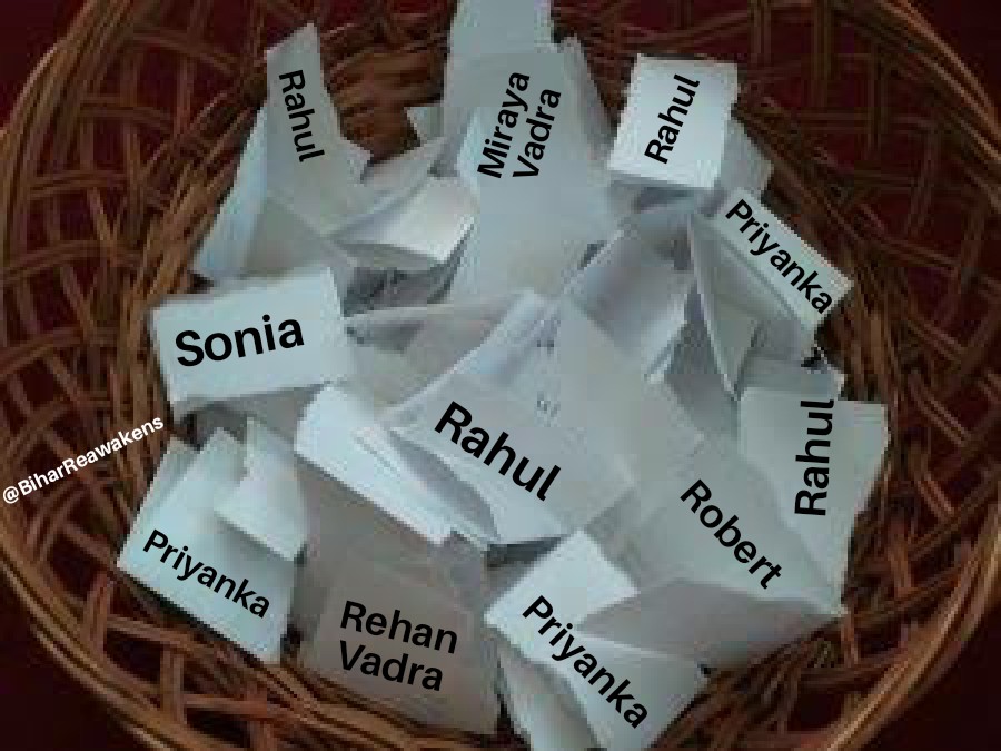 Pick one chit for #CongressPresident..