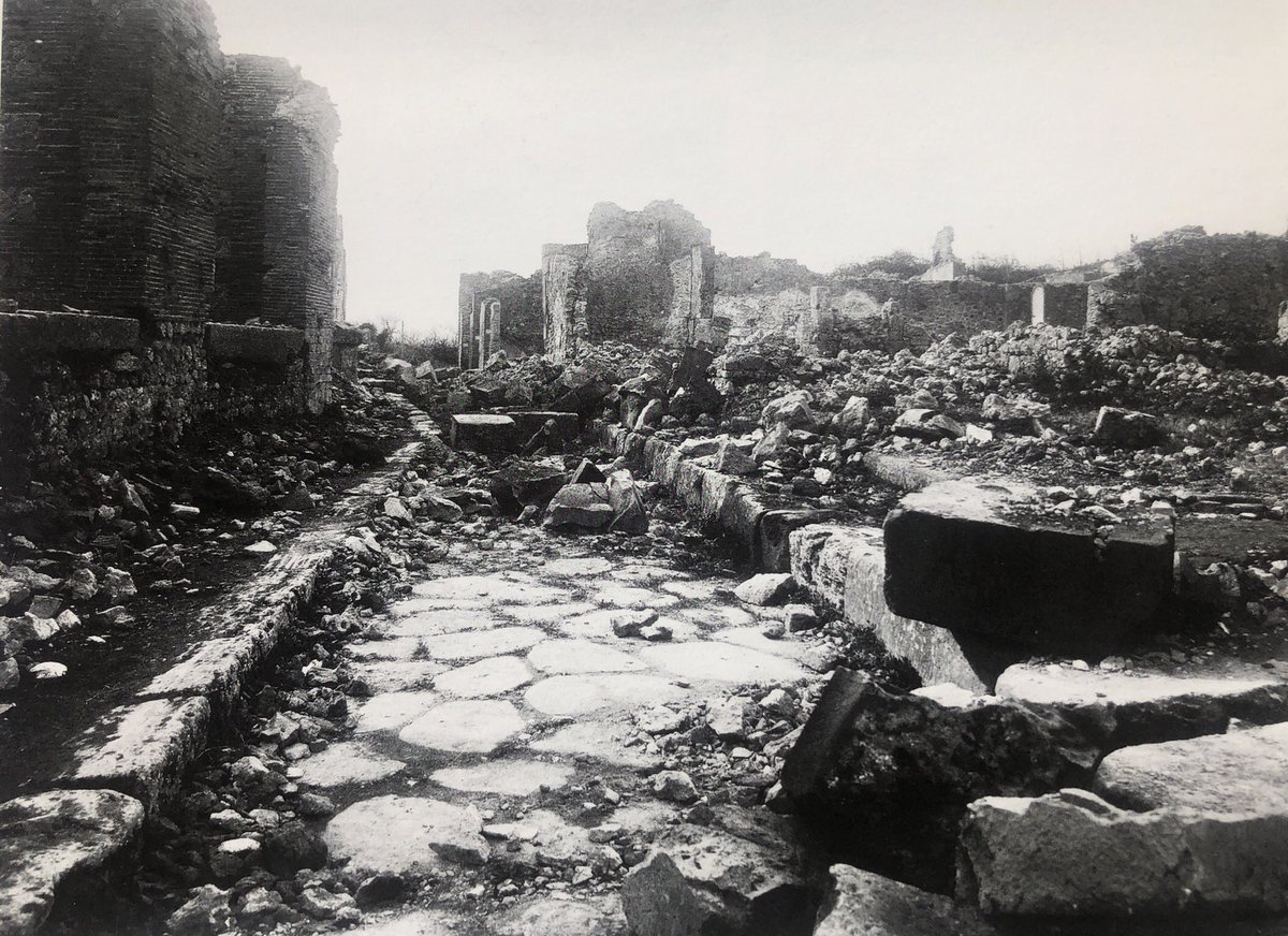 One thing we can be sure of regarding the 24th August and Pompeii is that during WW2 in 1944 this was the day the first Allied bombs were dropped on the ancient site hitting and damaging the Roman Forum.