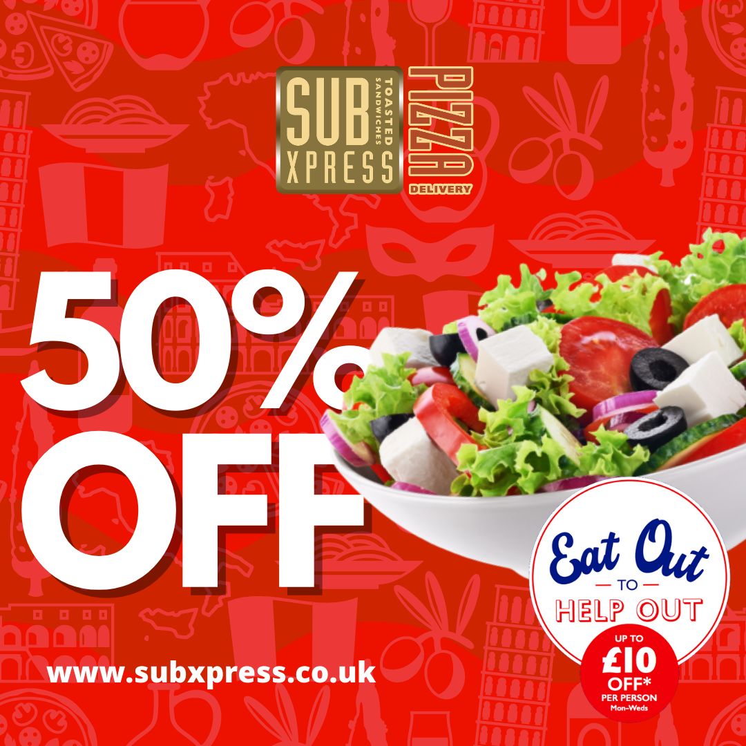 Mondays aren't so bad when you can get all your SubXpress favourites for less.. 😉🙌

subxpress.co.uk ⚡