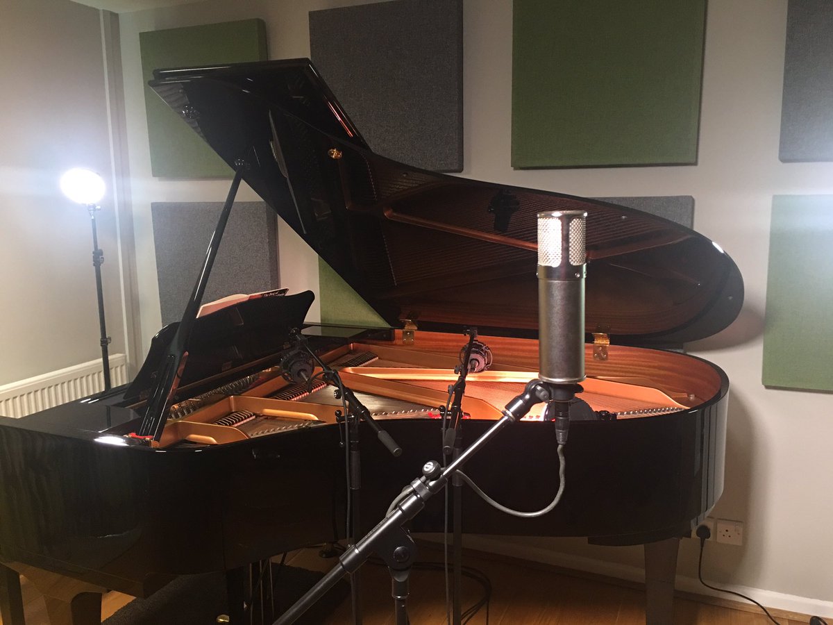 We’re doing a thing. Carefully distanced, and well ventilated but it’s great to have someone back in the studio.