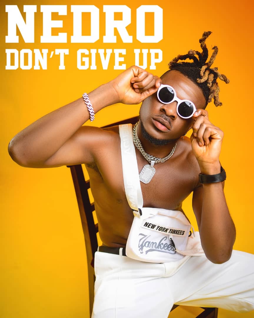 khalifahoflagos's tweet photo. If you're a fan of good music then Don't Give Up' by @iamnedro is for you. This jam will be dropping on the 31st of August. It's gonna be lit🤩, save the date.
cc @03media1 
#DontGiveUpByNedro https://t.co/uKfJFxPYLS