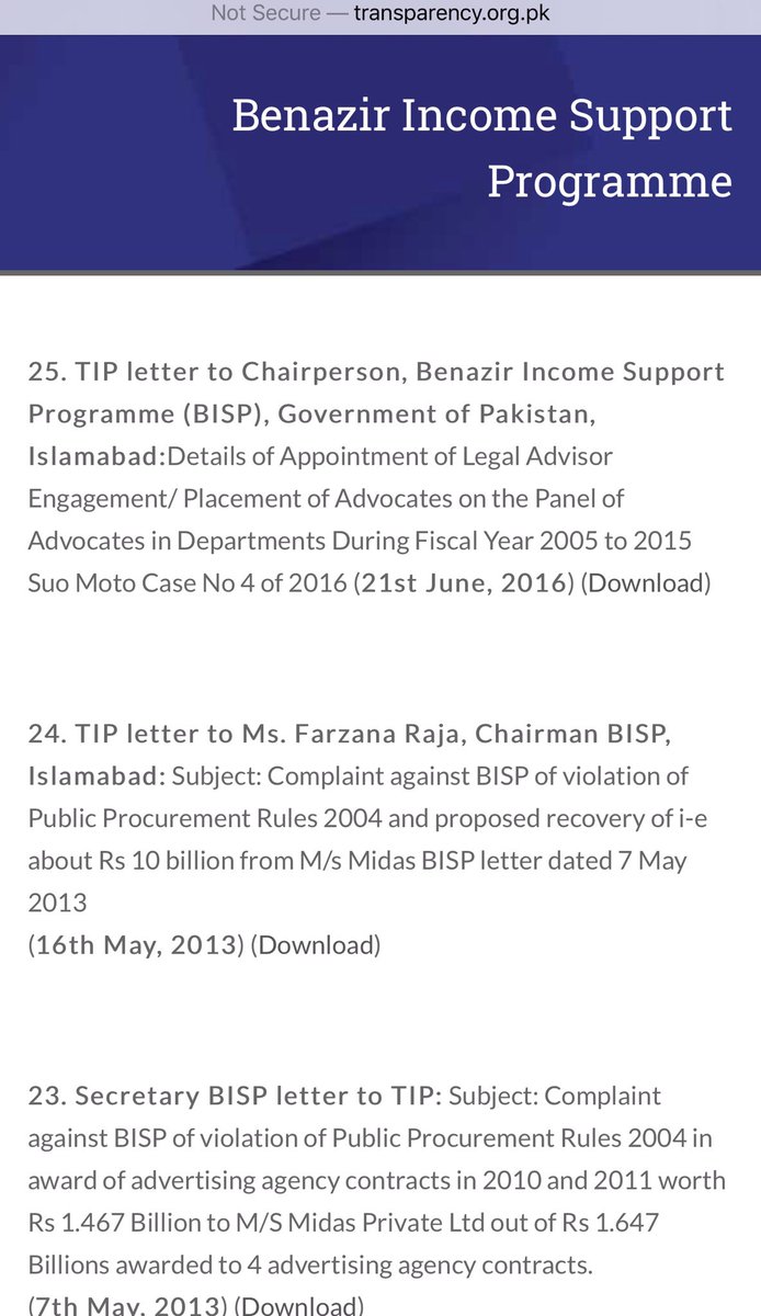 Appointments by PPP Govt on Key Positions later on proved their motive was not to serve but to use as a tool used to manipulate political horizon even at the cost of Jeopardising social uplifting Program called BISP.