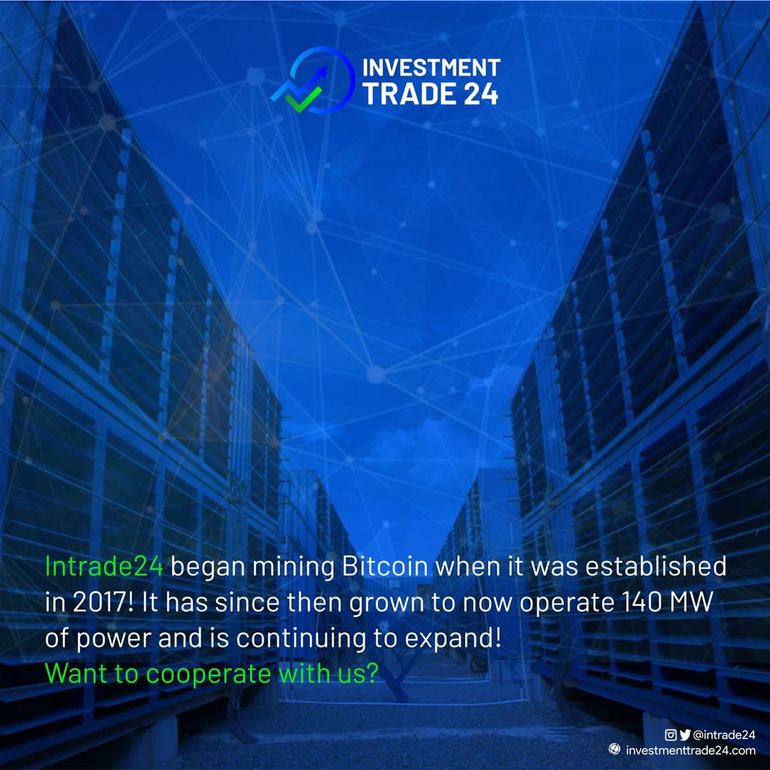 Intrade24's tweet image. INVESTMENTTRADE24.COM/MINING/