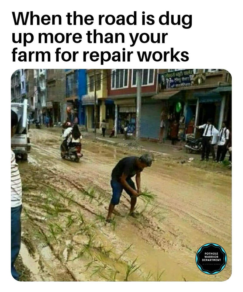 Kisaan friendly roads.

#potholes #pothole #mumbai #mumbairoads #maharashtra #roads #rains #TMC #BMC #aamchimumbai #mumbairains #mumbaifloods #tiktok #tiktokindia <a href="/RoadsOfMumbai/">Roads of Mumbai</a>