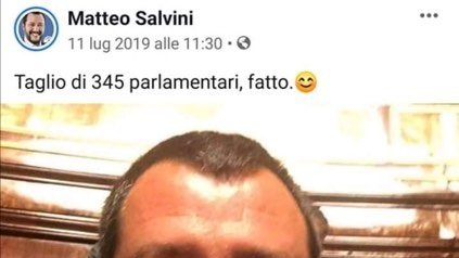 Possidonio_GG's tweet photo. #Salviniblablabla ha votato #4volte il #TaglioParlamentari.
Ma il cervello dei #troglofascioleghisti funziona come #snapchat.
Le cose che dice #Salvini si cancellano dopo 10 secondi.
E poi spariscono per sempre, senza alcun modo di poterle recuperare.
#iovotosi_Referendum2020 https://t.co/47flCdUOzR