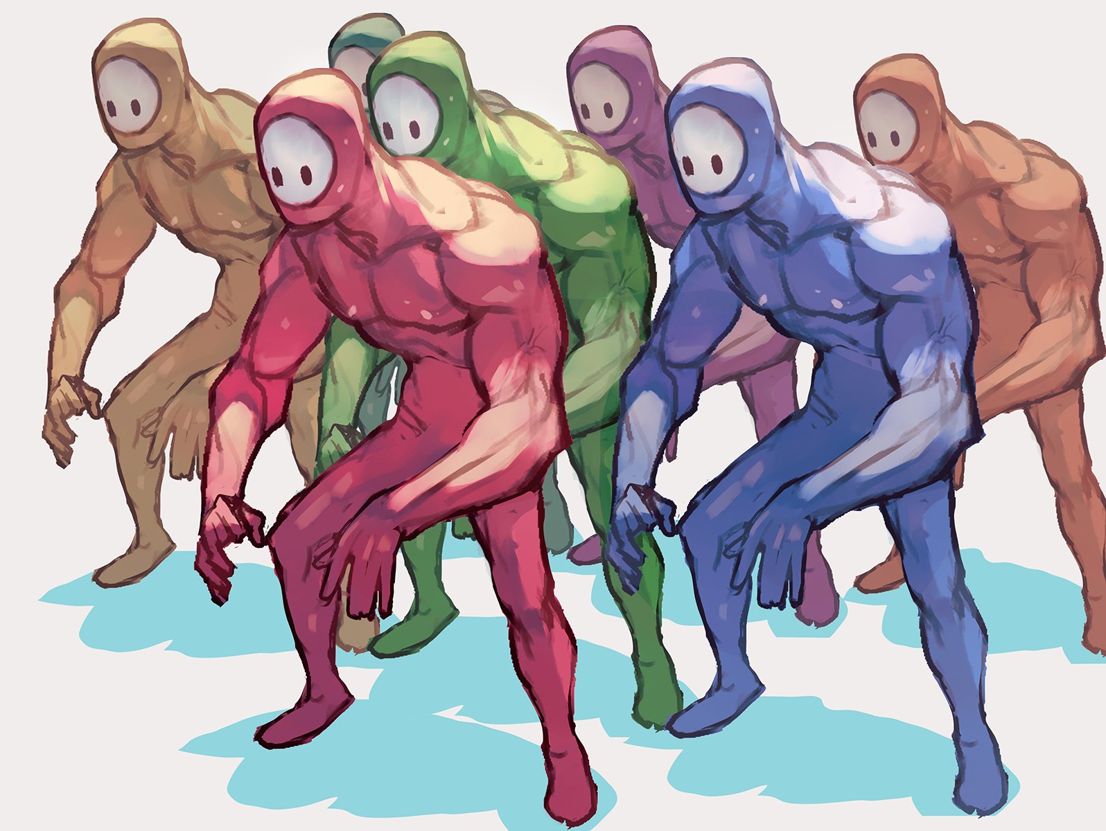 Buff Guy  Fall Guys by herna486759 on DeviantArt