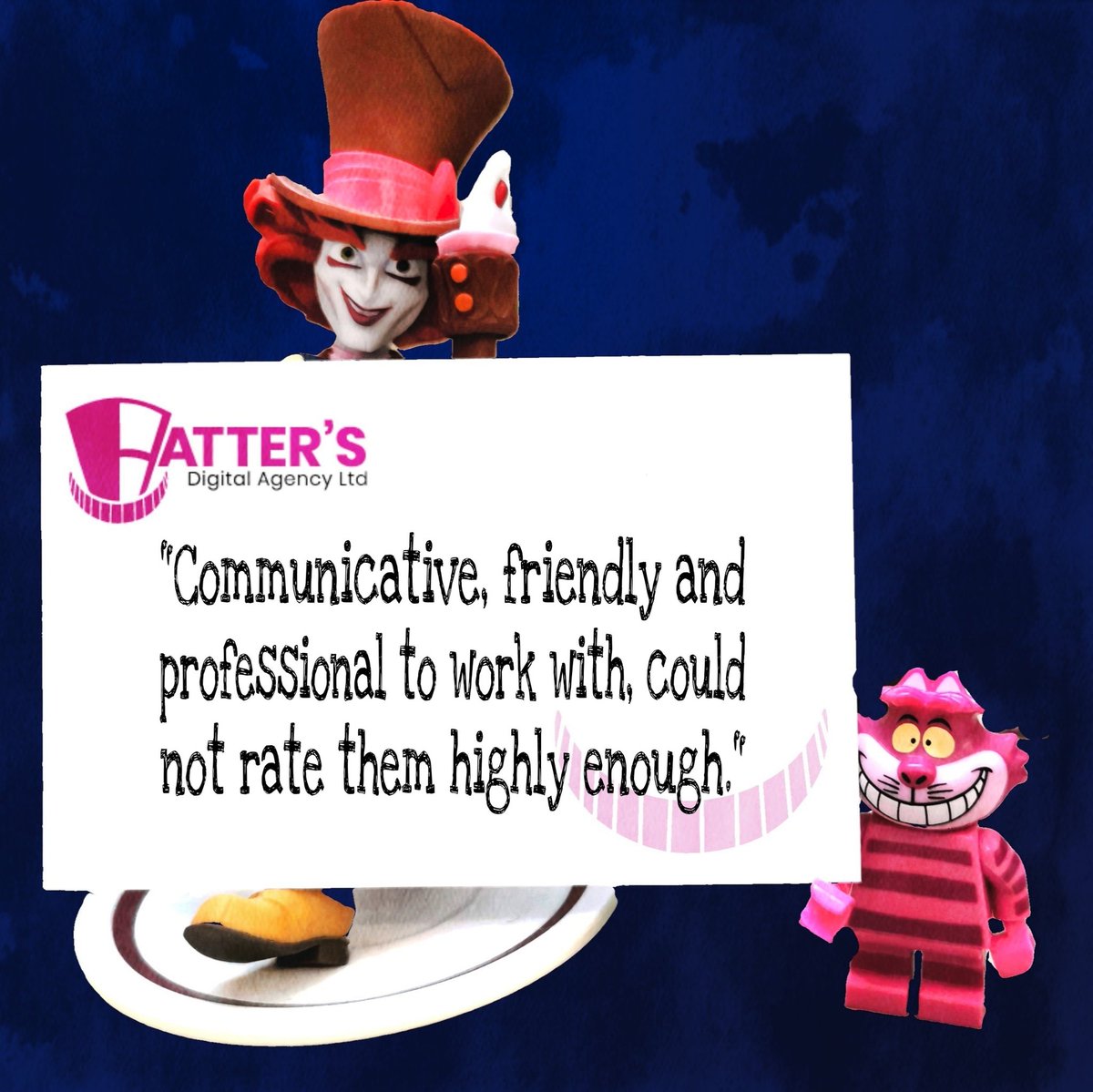 We aren't strangers to excellent feedback, but it's always very welcome. We're so proud of the standard of work we deliver.