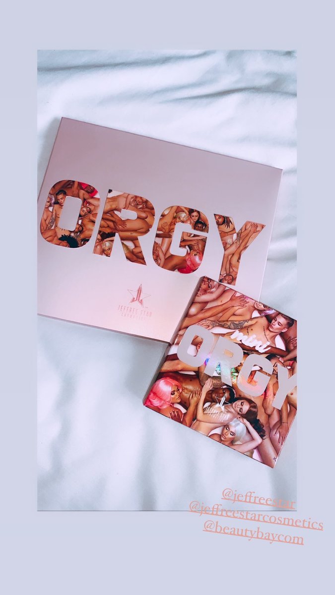 lorenrender's tweet photo. Nudes and a Orgy 🤍🤎 @JeffreeStar @beautybay #orgy #orgycollection #orgypalette https://t.co/9aGOZYwQOa