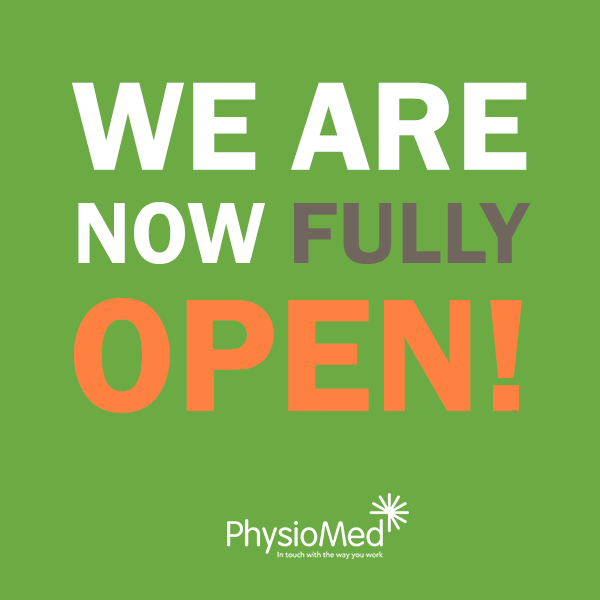 Physio_Med's tweet photo. SPREAD THE WORD - WE ARE FULLY OPEN AGAIN!
We are pleased to let you know that both our #Leeds and #Guiseley clinics are now fully open for face to face appointments for all our treatments. 
For further information, please call us on 0113 853 6200. https://t.co/l7Qj6oySZC
