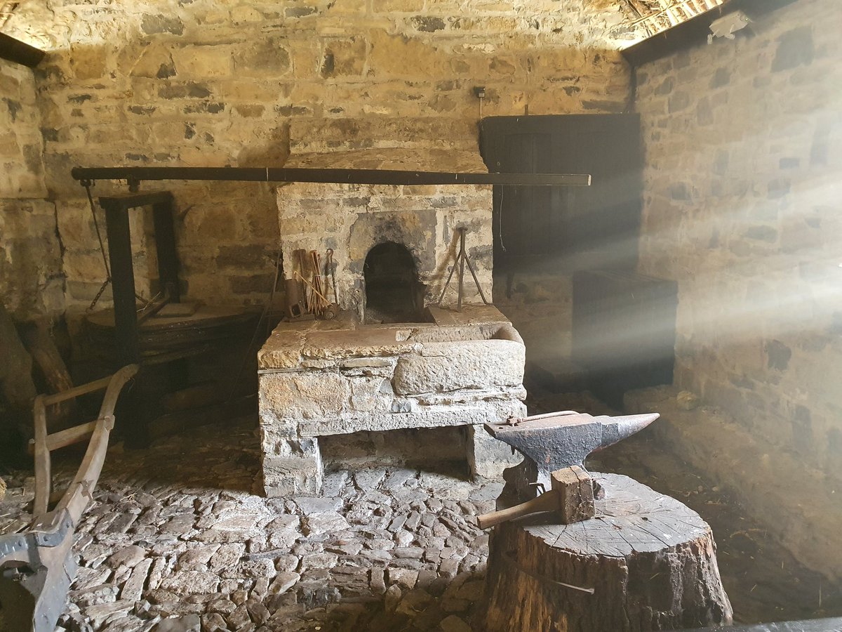 HowWeRollEoghan's tweet photo. Turns out a holiday around Ireland is great inspiration for a @Wizards_DnD campaign. Setting #1: I give you the forge of Parkes Castle.
Sun beams + Forge = Divine forge. #DnDSetting https://t.co/0oou1AVGRT