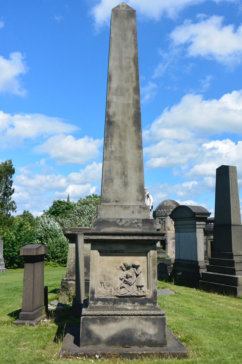 This also links into our next stop (and one of my favourites!) At the bottom of this tall obelisk there are four small children looking at a headstone with "Beloved Mother" inscribed. There is no family name on the stone. So who does it commemorate?