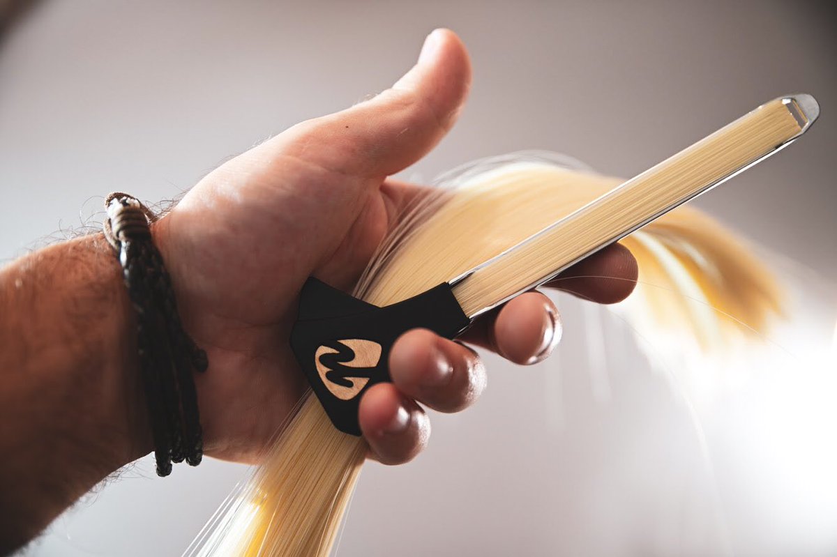 Pickaso Guitar Bow on X: We are pleased to announce that from now on we  will start using our own unique synthetic hair for bows. We developed it  especially for our needs