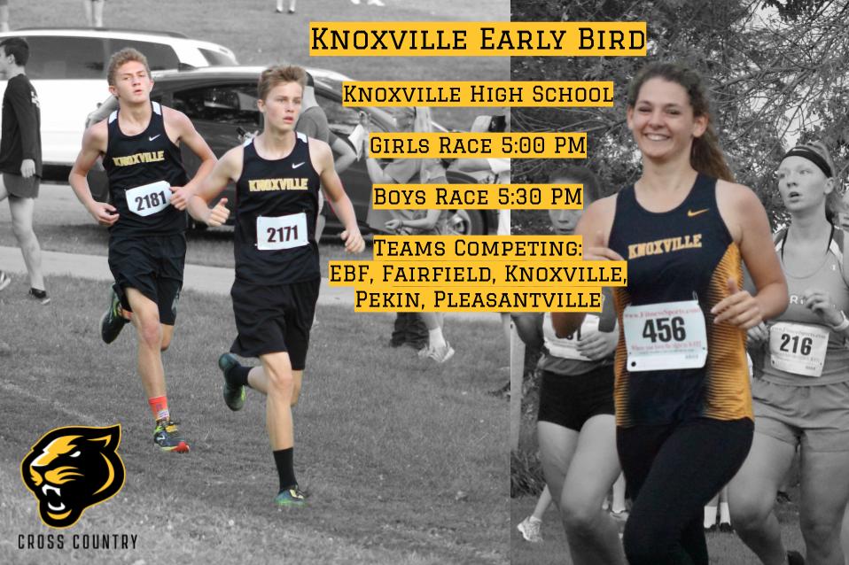 kvilletrack's tweet photo. Here we go!! First meet of the season is TONIGHT!!! Come out to Knoxville High School to support the Cross Country team!

🎽Meet Day🎽
📍Knoxville High School, Knoxville, IA
⏰HS G JV/V 5:00
⏰HS B JV/V 5:30
#iahsxc #KCSDPride @MikeJaytrackxc @iatfcc https://t.co/IfBMjnK1P3