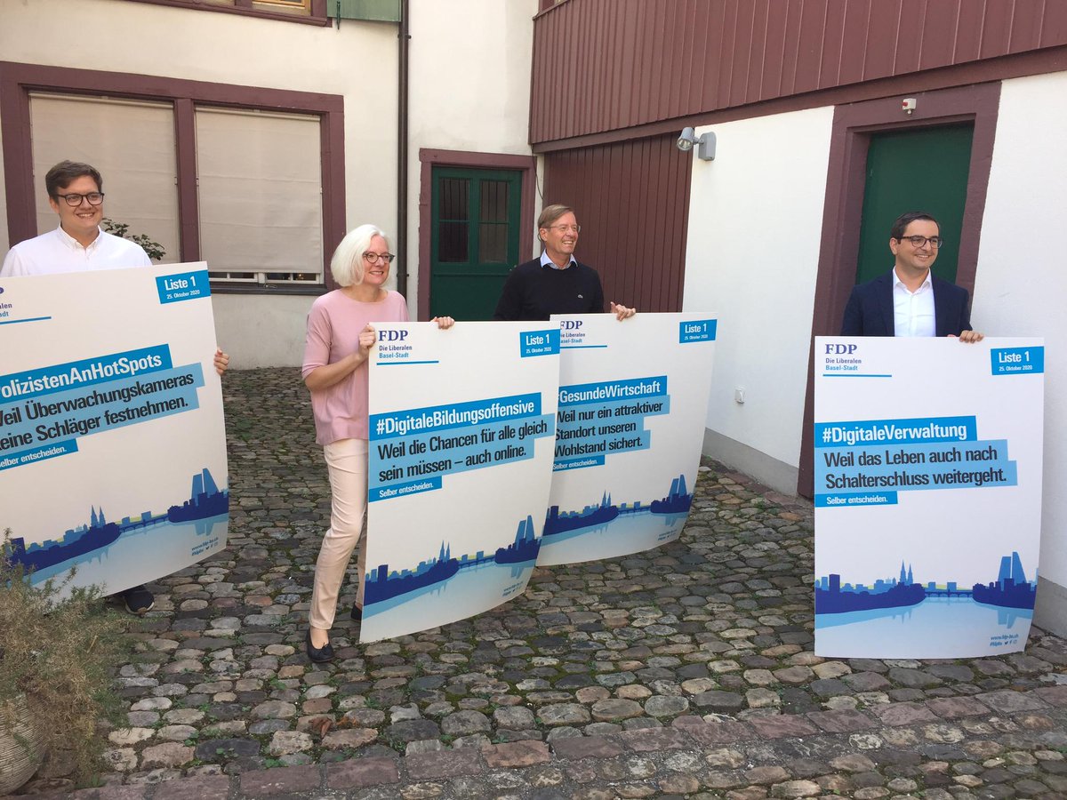 Selber entscheiden - FDP lanciert ihre Wahlkampagne für die Grossratswahlen 2020

Hier gehts zur Medienmitteilung 👇
fdp-bs.ch/aktuell/medien…