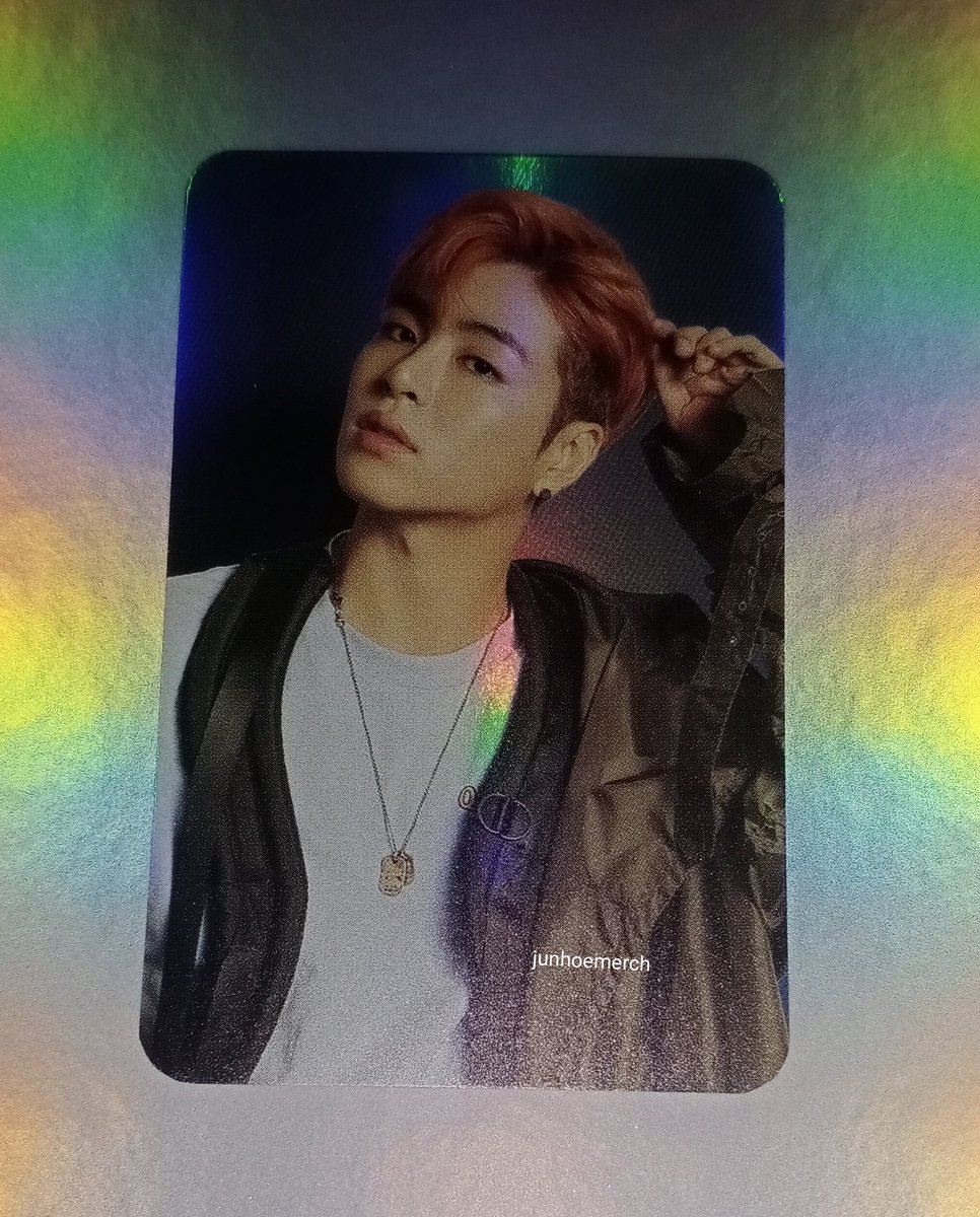 ♡ iKON Junhoe Christmas Card Holo Photocard Set ♡ @tkwpcnfak  #iKON  #JUNE  #Junhoe