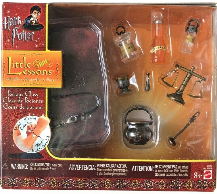 Looking to learn more about this product but can't find more than one or two listing. Can you help me identify it and if it was popular?

Harry Potter 2005 • 'Little Lessons' Potions Class by Mattel