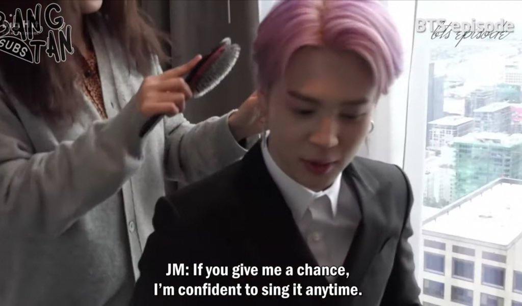 how he feels about breaking such a big record. Their reply? “We are only allowed to ask company approved questions.” Till date they are pretending like it was just another song on SC. Sad reality is Jimin wanted to talk about it but he knew they won’t ask. #BeFairToJimin