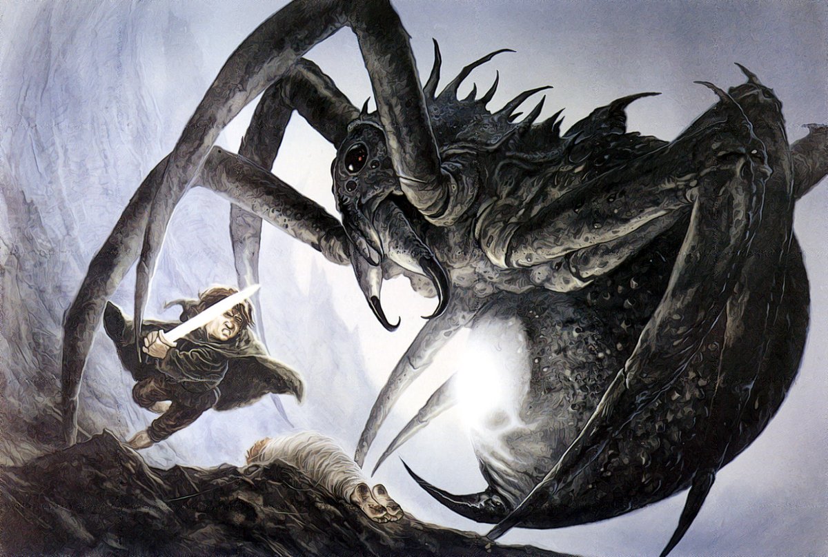 Jackson liked John Howe and Alan Lee's 90s artwork so much he hired them to do the art direction for the films.