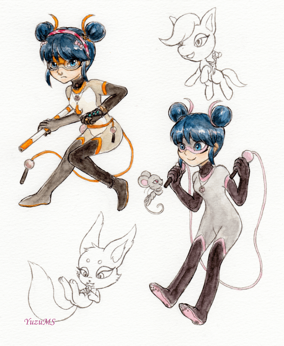 yz3_ml's tweet photo. 🇯🇵🐞クワミバスター回放送記念🐭
#MiraculousLadybug https://t.co/mvmeR5inHS