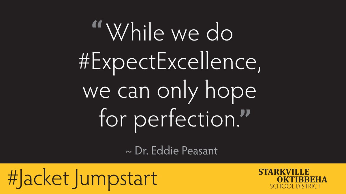 edpeasant's tweet image. As I share my first #JacketJumpstart of the new school year, this is a first day like no other. While we do #ExpectExcellence, we can only hope for perfection. The challenges of Covid-19 won’t be resolved in August, but we are committed to doing what is best for our students.