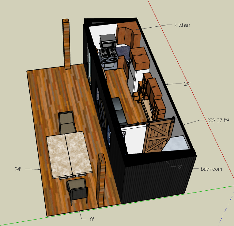 Kemp_3D's tweet photo. Our 16 year old son, Garrett, participated in the 2020 Tiny Home Experience Global Virtual Summer Camp hosted by @stemxpousre! Garrett took a #SketchUp class and created his own #tinyhome!   Who know, maybe someday Garrett will be creating #architecturalrenderings for Kemp 3D! https://t.co/OLKESEfP5a