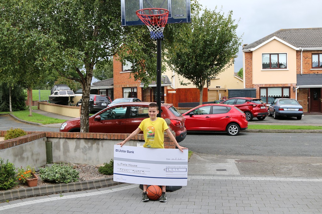 12 year old Sean raised €1,212 by shooting 1,000 baskets for Pieta 🏀 His fundraiser, Sean's Shots, was supported by family, friends and <a href="/stvincentsbball/">St. Vincent's Basketball Club</a> We are so grateful to Sean and his supporters or helping Pieta continue life-saving services throughout Ireland 💛